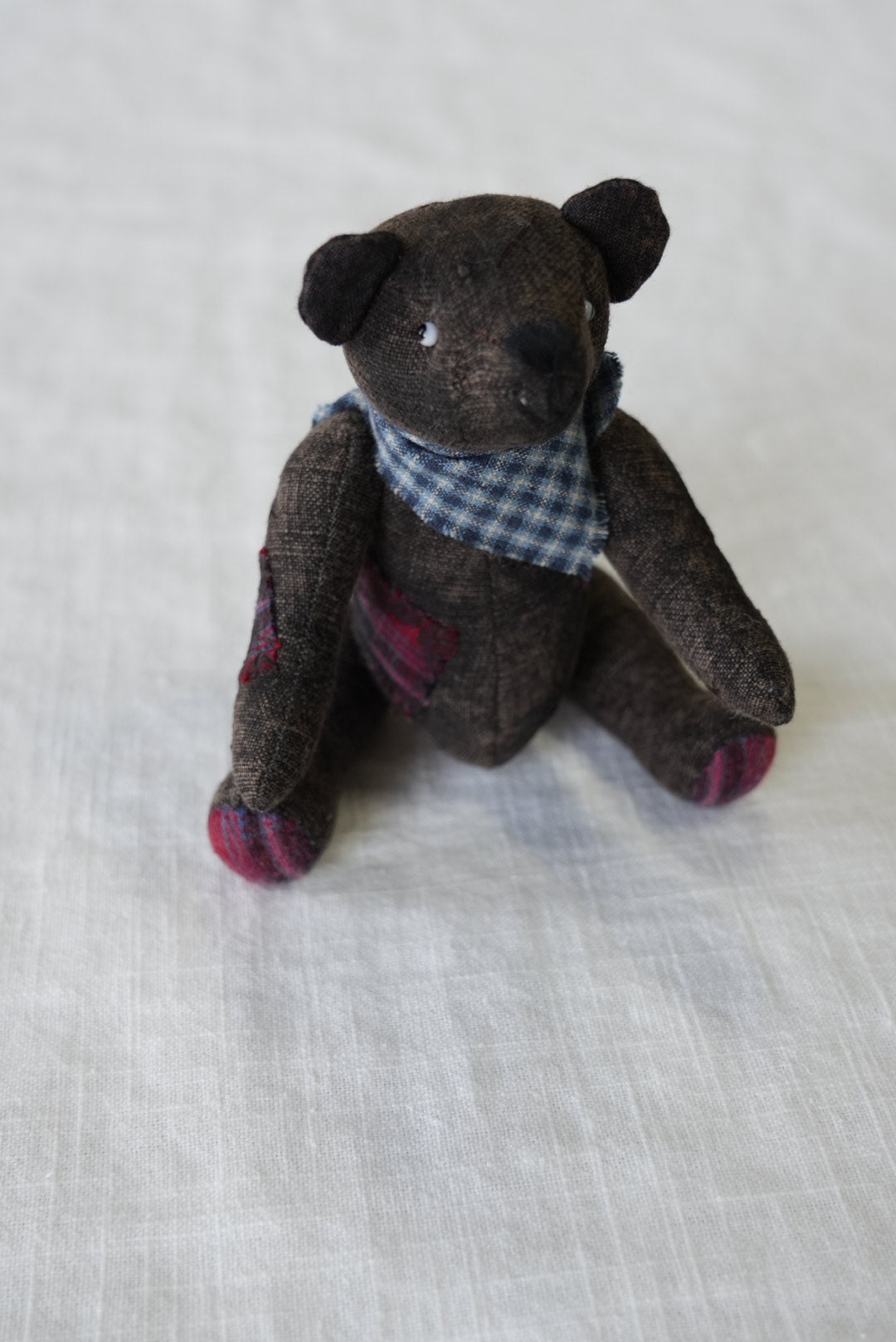 Patched Bear Art Doll