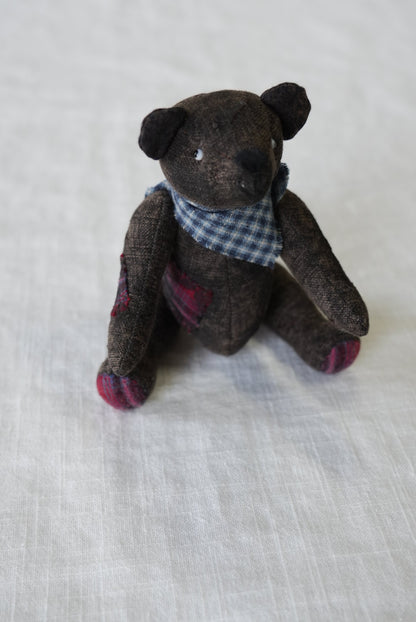 Patched Bear Art Doll