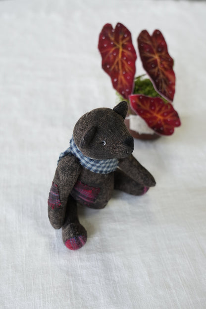 Patched Bear Art Doll