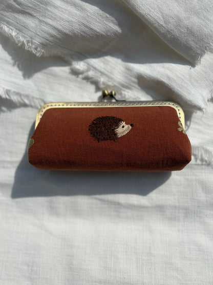Handmade Clasp Frame Pouch – Pencil Case / Coin Purse / Makeup Bag (Pre-Order, Ships in About 2 Weeks)