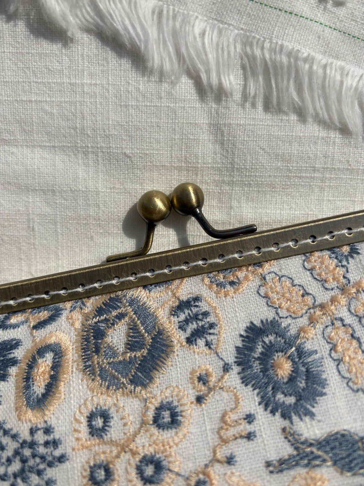 Handmade Clasp Frame Pouch – Pencil Case / Coin Purse / Makeup Bag (Pre-Order, Ships in About 2 Weeks)