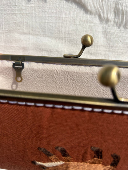 Handmade Clasp Frame Pouch – Pencil Case / Coin Purse / Makeup Bag (Pre-Order, Ships in About 2 Weeks)