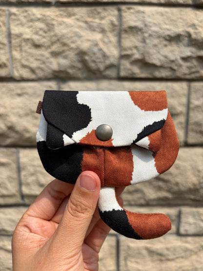 Calico Cat Pouch Bag Charm