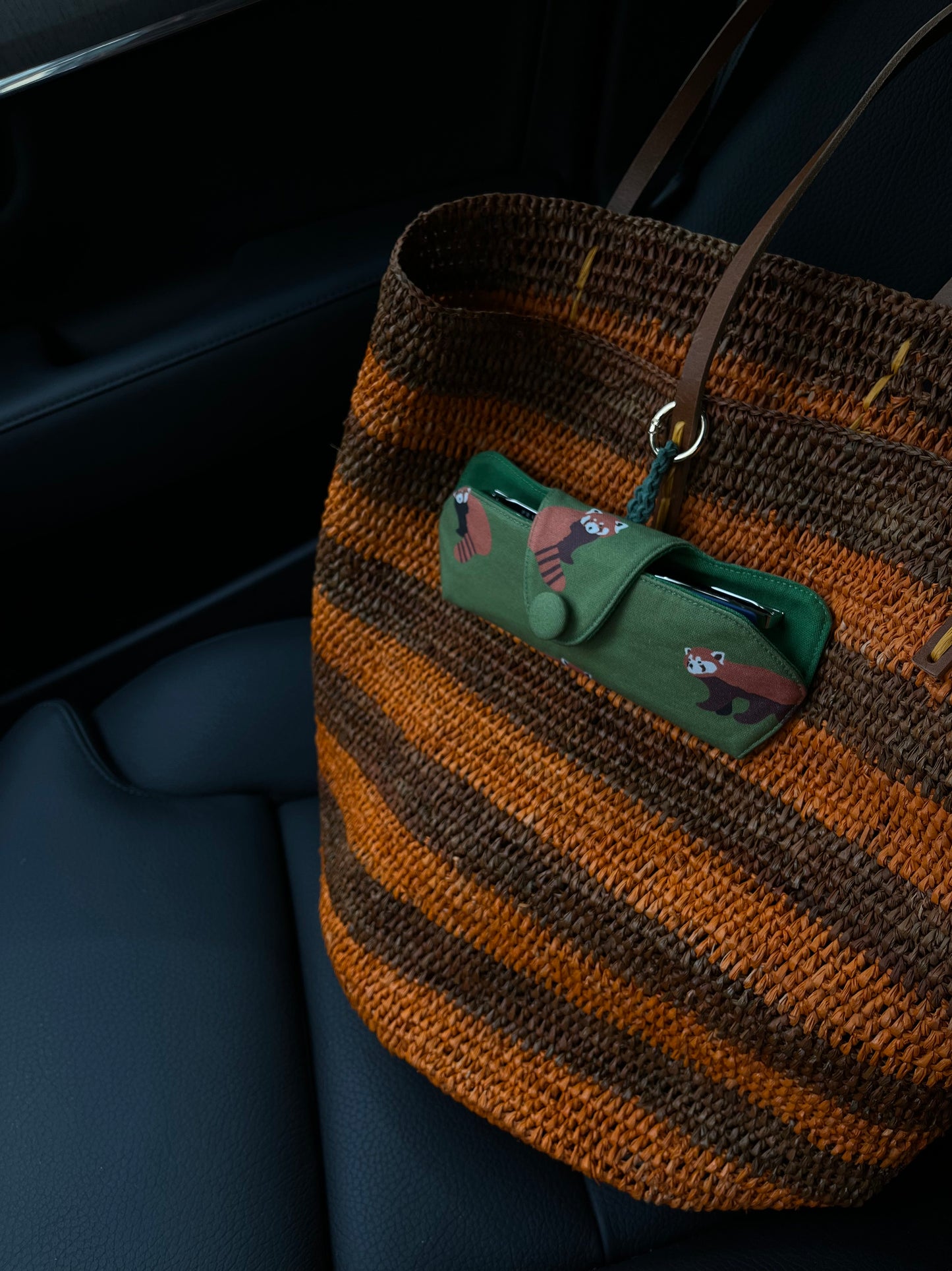 Portable Bear Sunglasses & Eyeglasses Protective Pouch