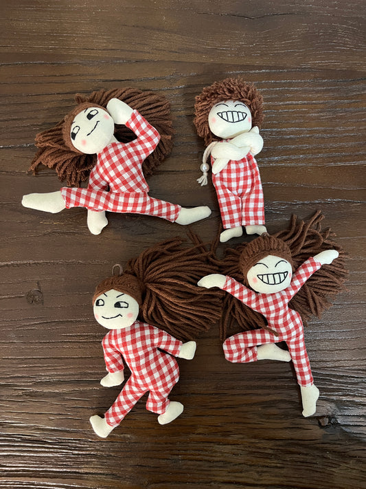 Handcrafted Dancing Buddy Bag Charm