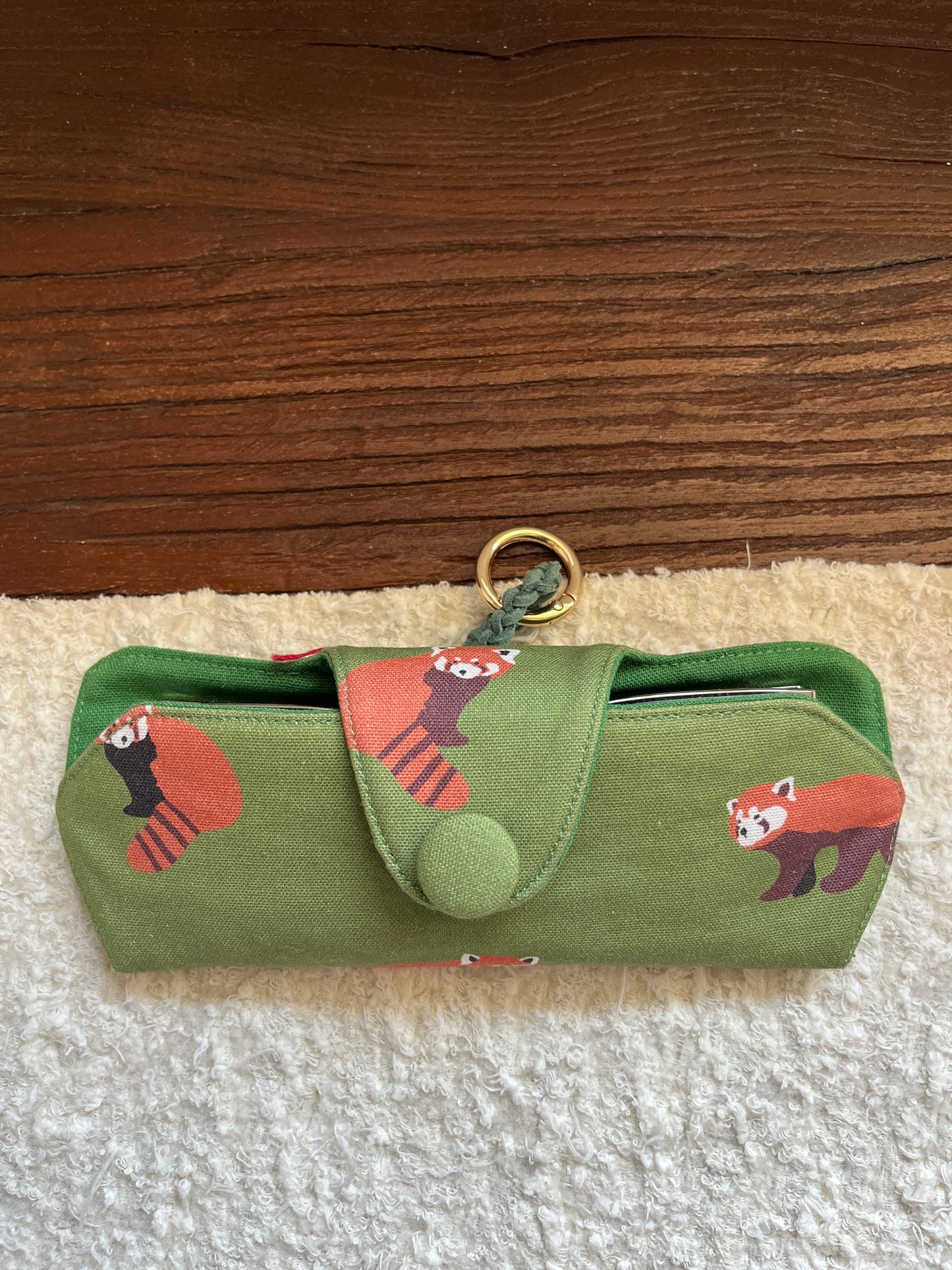 Portable Bear Sunglasses & Eyeglasses Protective Pouch