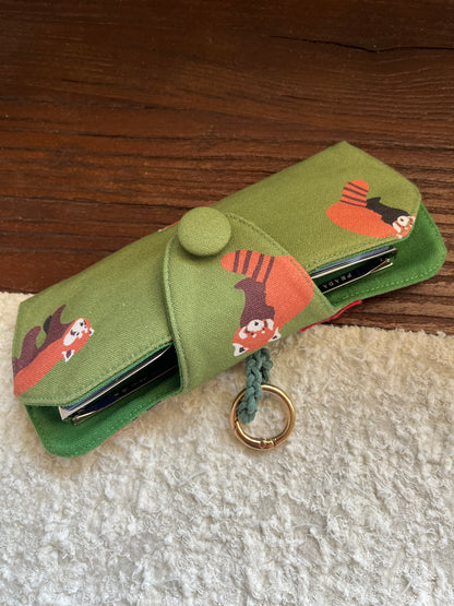 Portable Bear Sunglasses & Eyeglasses Protective Pouch