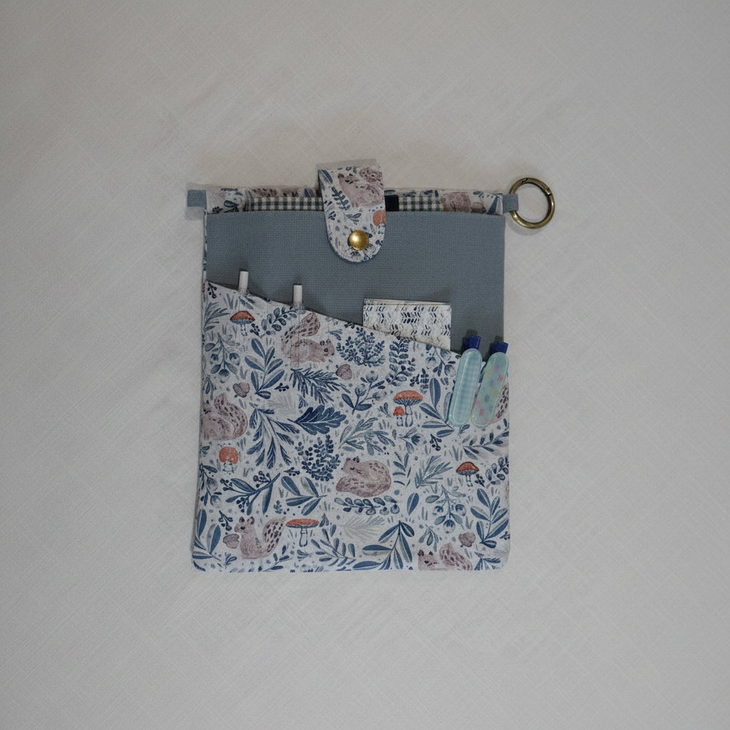 Animal Print Book & Journal Sleeve with Pocket