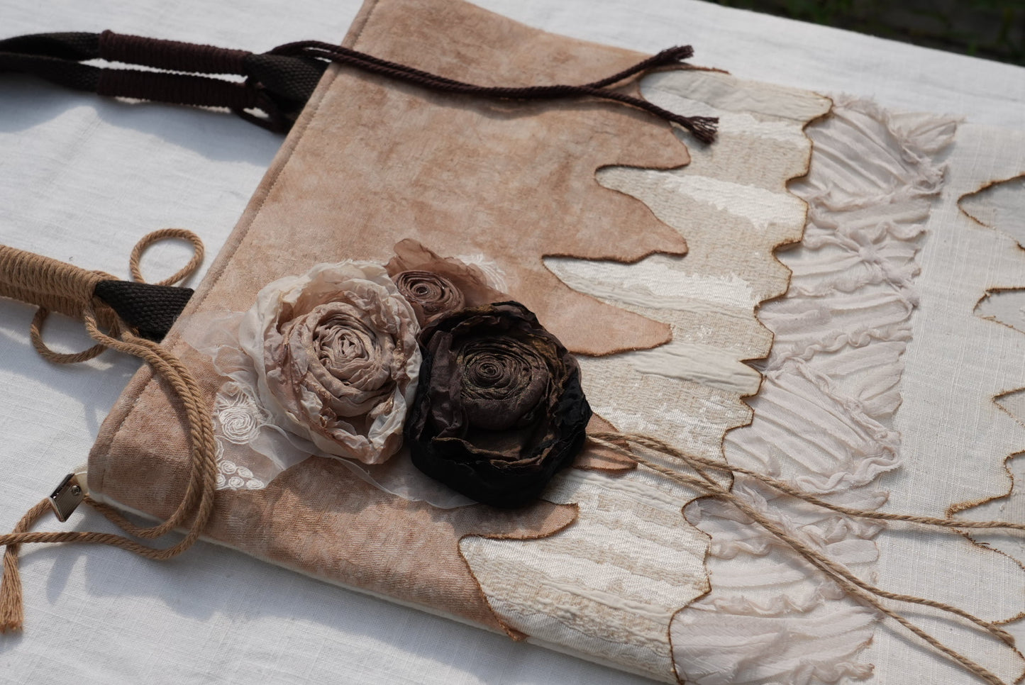 Apocalypse Rose — Letters from the End Textile Tote