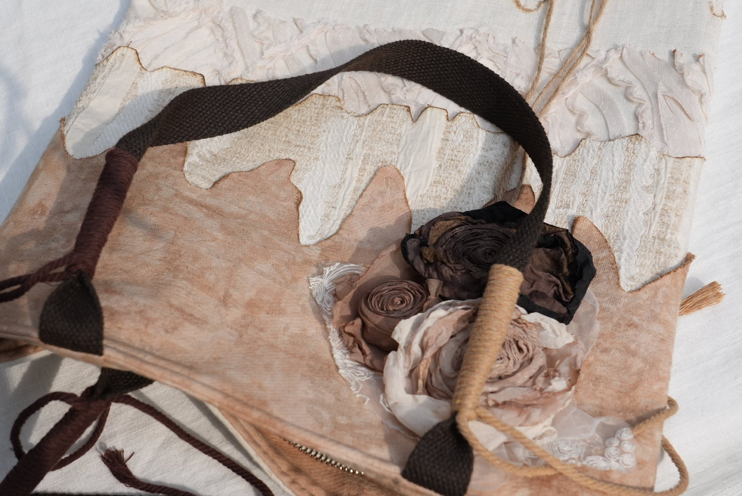 Apocalypse Rose — Letters from the End Textile Tote