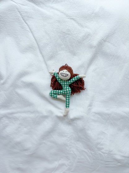 Lady Poppy Bag Charm Longer Processing Time｜1+ Weeks