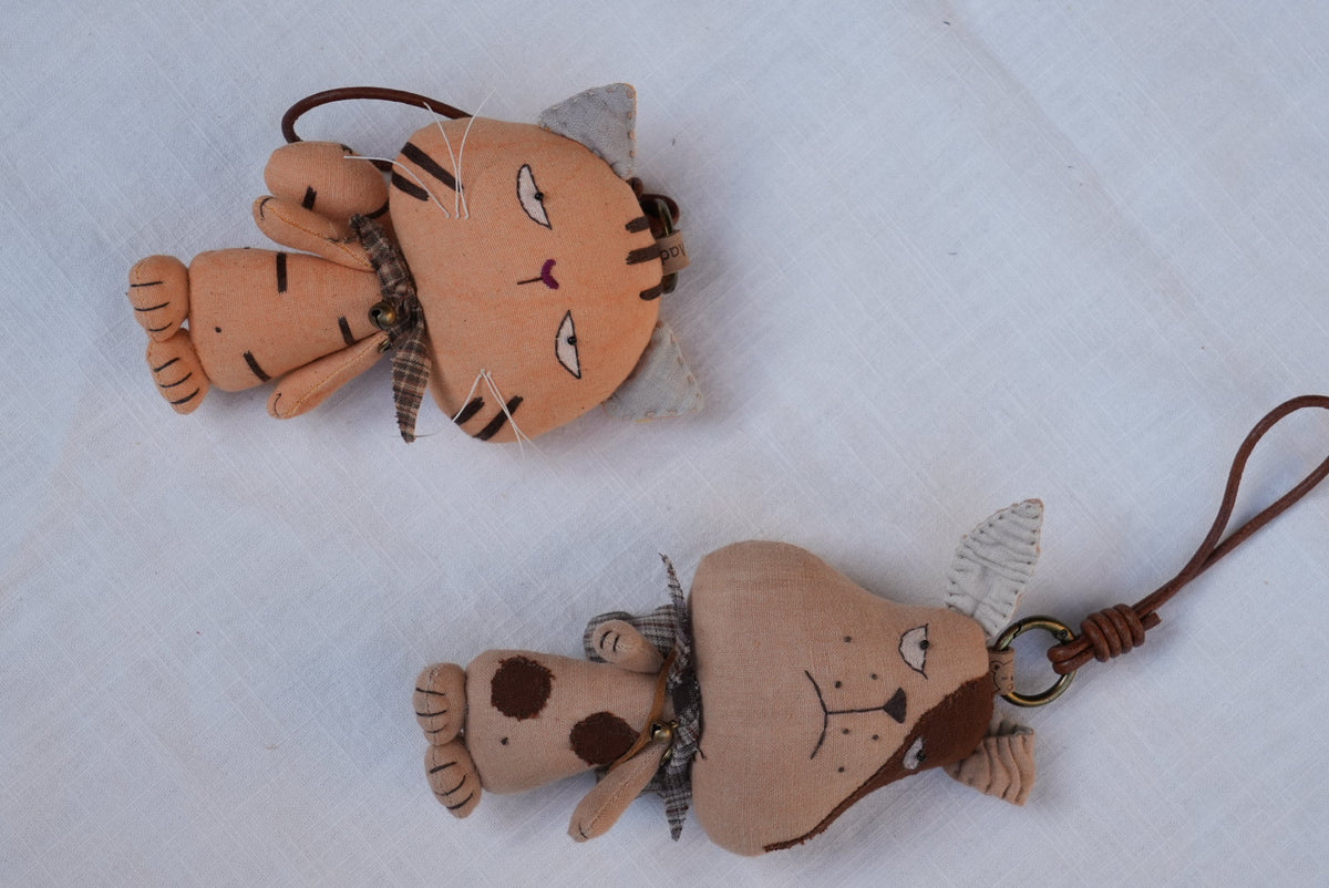 Big, Bold, Grumpy Cat/Dog Bag Charm