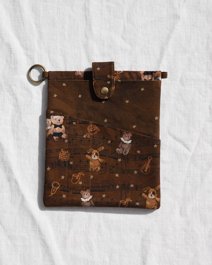 A5 Book & Journal Sleeve – Warm Brown Collection (Charms Sold Separately) | Preorder - Made by Frey