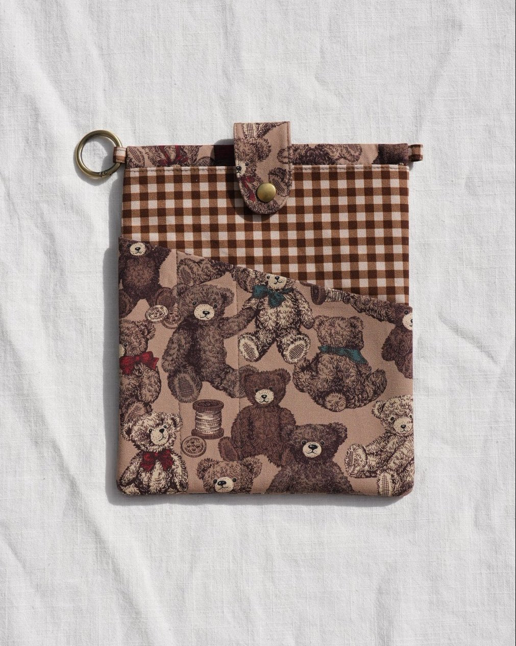 A5 Book & Journal Sleeve – Warm Brown Collection (Charms Sold Separately) | Preorder - Made by Frey