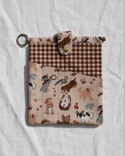 A5 Book & Journal Sleeve – Warm Brown Collection (Charms Sold Separately) | Preorder - Made by Frey