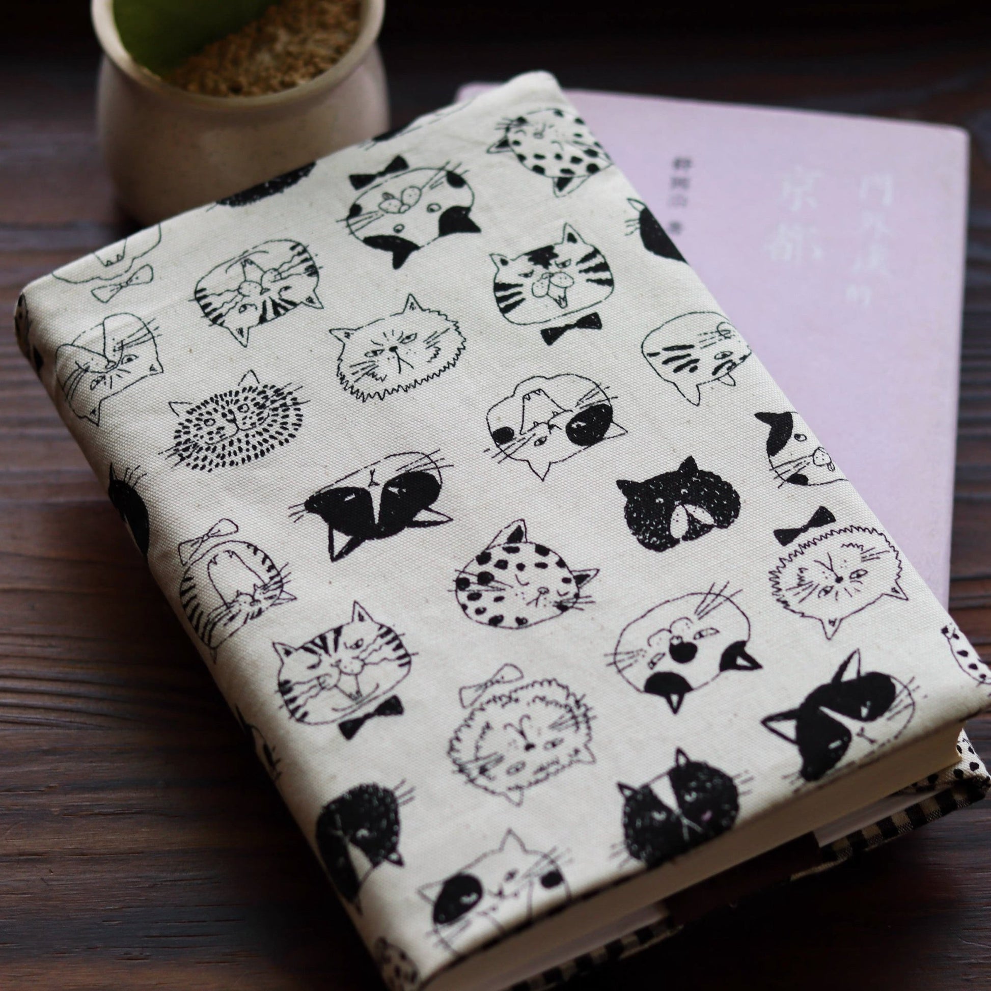 A5/A6 Cat Print Notebook & Journal Cover – Pre - order (Ships in 2 Weeks) - Made by Frey
