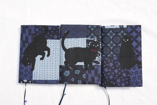 A5/A6 Notebook & Journal Cover (Random Cat Pose) - Made by Frey