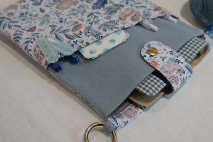 Animal Print Book & Journal Sleeve with Pocket - Made by Frey