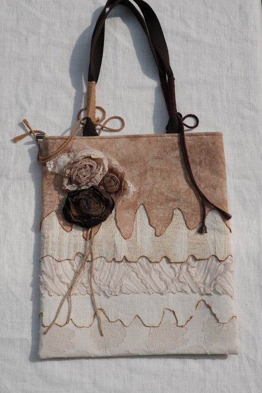 Apocalypse Rose — Letters from the End Textile Tote - Made by Frey