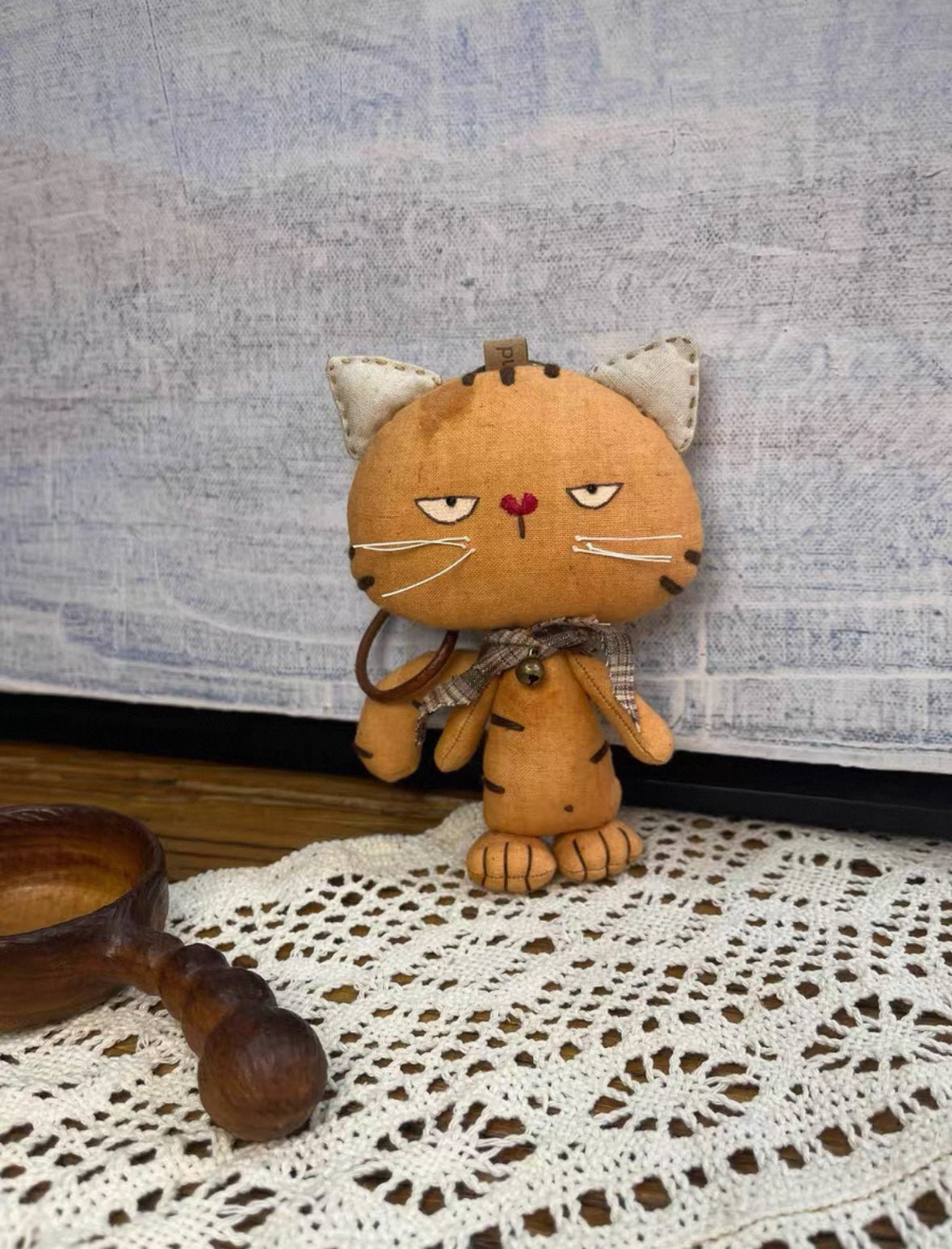 Big, Bold, Grumpy Cat Charm - Made by Frey