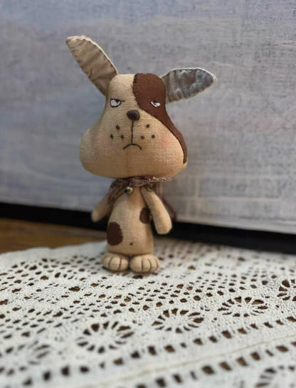 Big, Bold, Grumpy Cat/Dog Bag Charm - Made by Frey