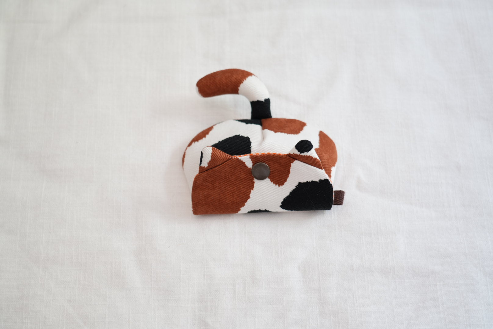 Calico Cat Pouch /Bag Charm - Made by Frey