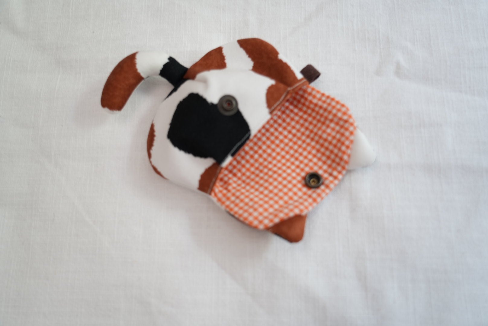 Calico Cat Pouch /Bag Charm - Made by Frey