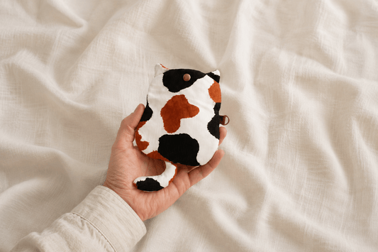 Calico Cat Pouch /Bag Charm - Made by Frey