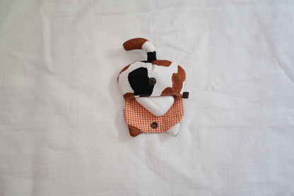 Calico Cat Pouch /Bag Charm - Made by Frey