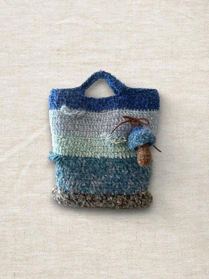 Calm Blue Crossbody Bag - Made by Frey