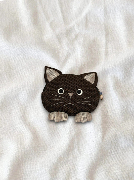 Cat Coin Pouch with Paws - Made by Frey