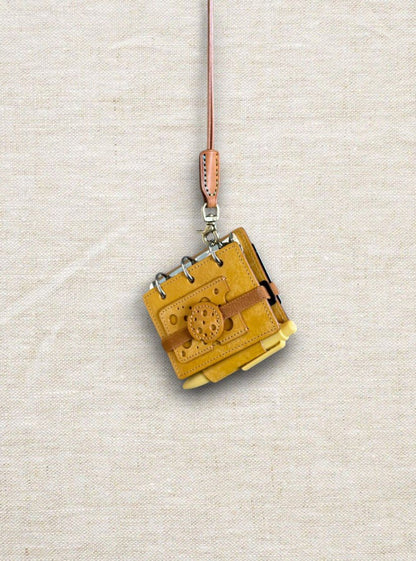 Cheese Leather Notebook - Made by Frey
