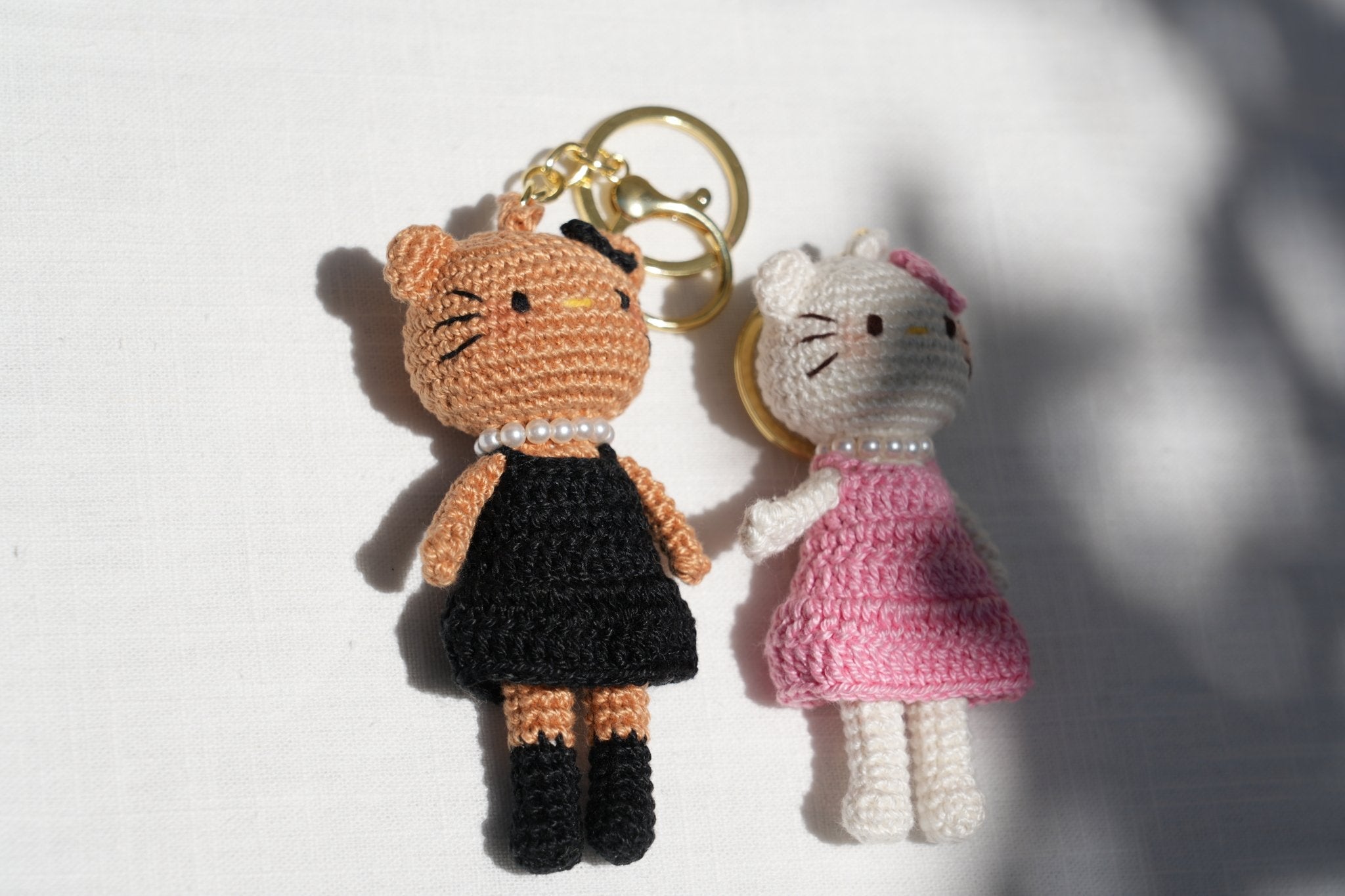 Crochet Kitty Charm (Limited handmade edition) – Made by Frey