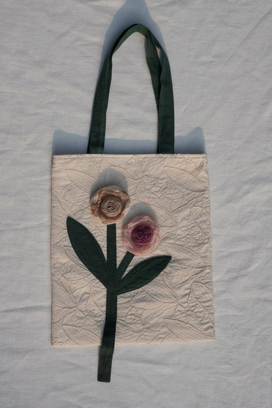 Dried Rose Tote Bag - Made by Frey