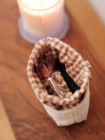 Embroidered Little Lamb Bag Charm Storage Pouch - Made by Frey