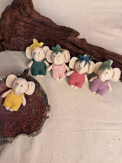 Fruit Elephant Charm Set - Made by Frey