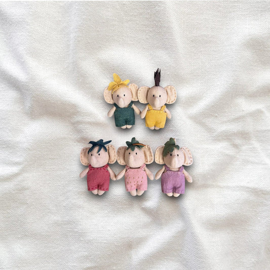 Fruit Elephant Charm Set - Made by Frey
