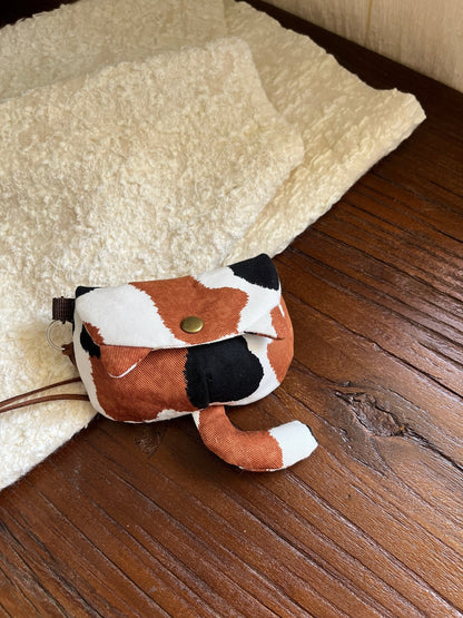 Handmade Cat Pouch - Made by Frey
