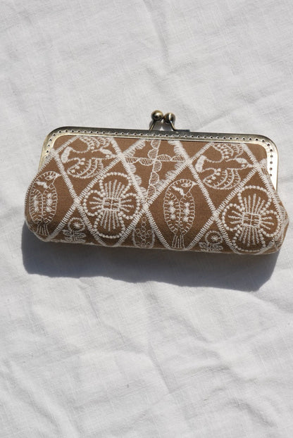 Handmade Clasp Frame Case · Fits Glasses, Pens & Everyday Essentials - Made by Frey