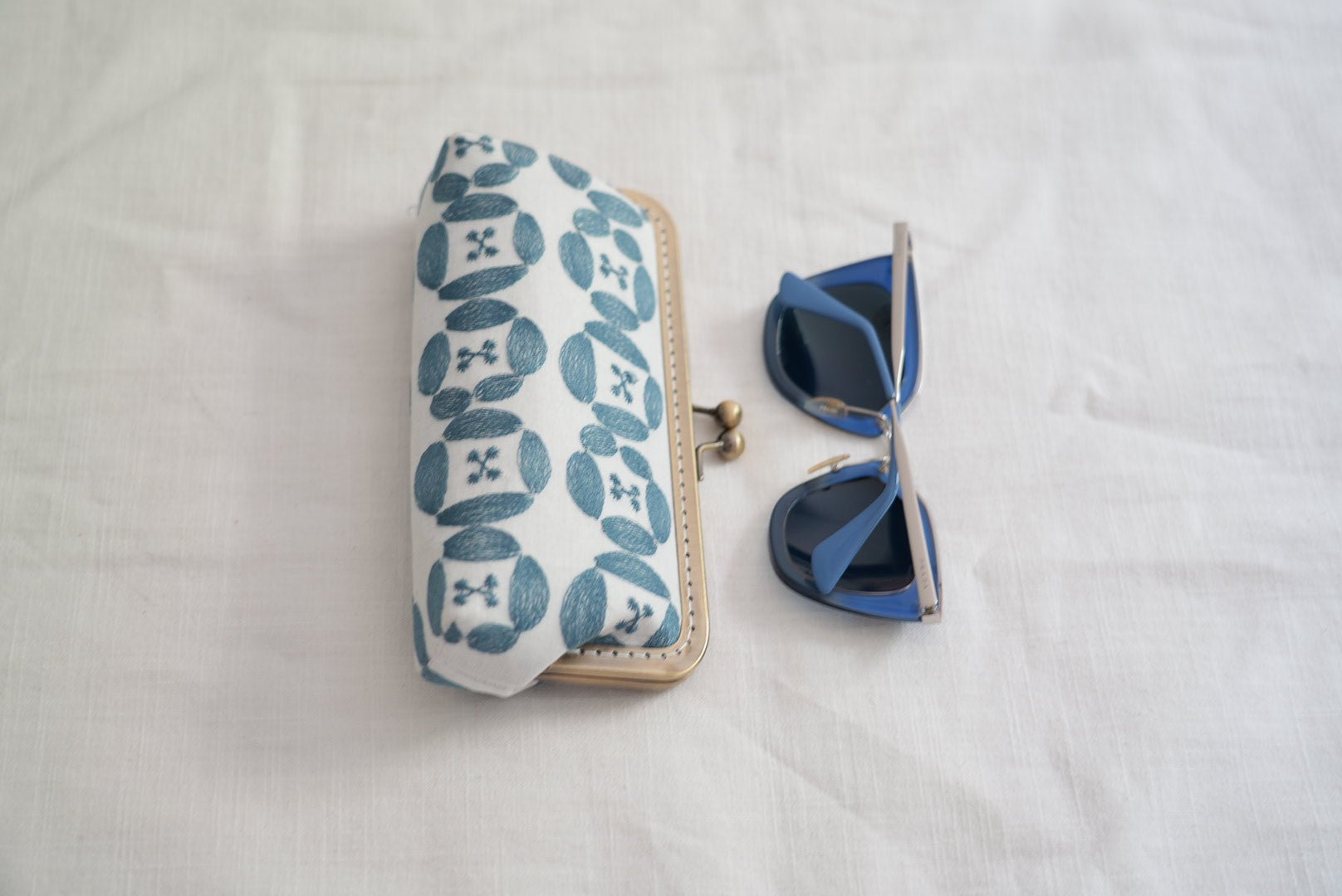 Handmade Clasp Frame Case · Fits Glasses, Pens & Everyday Essentials - Made by Frey