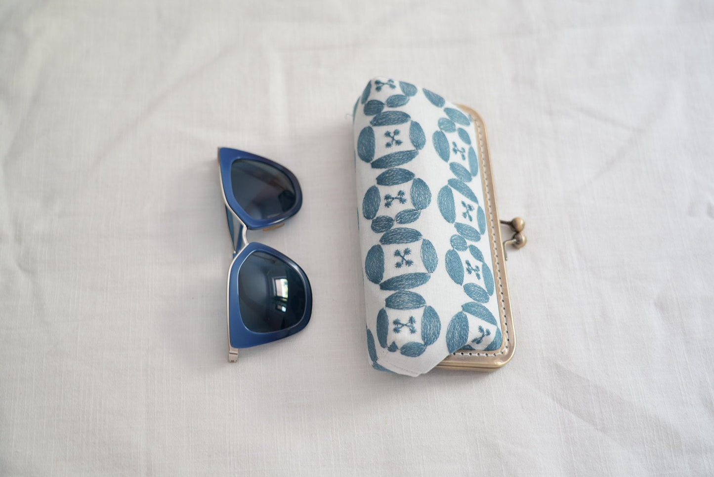 Handmade Clasp Frame Case · Fits Glasses, Pens & Everyday Essentials - Made by Frey
