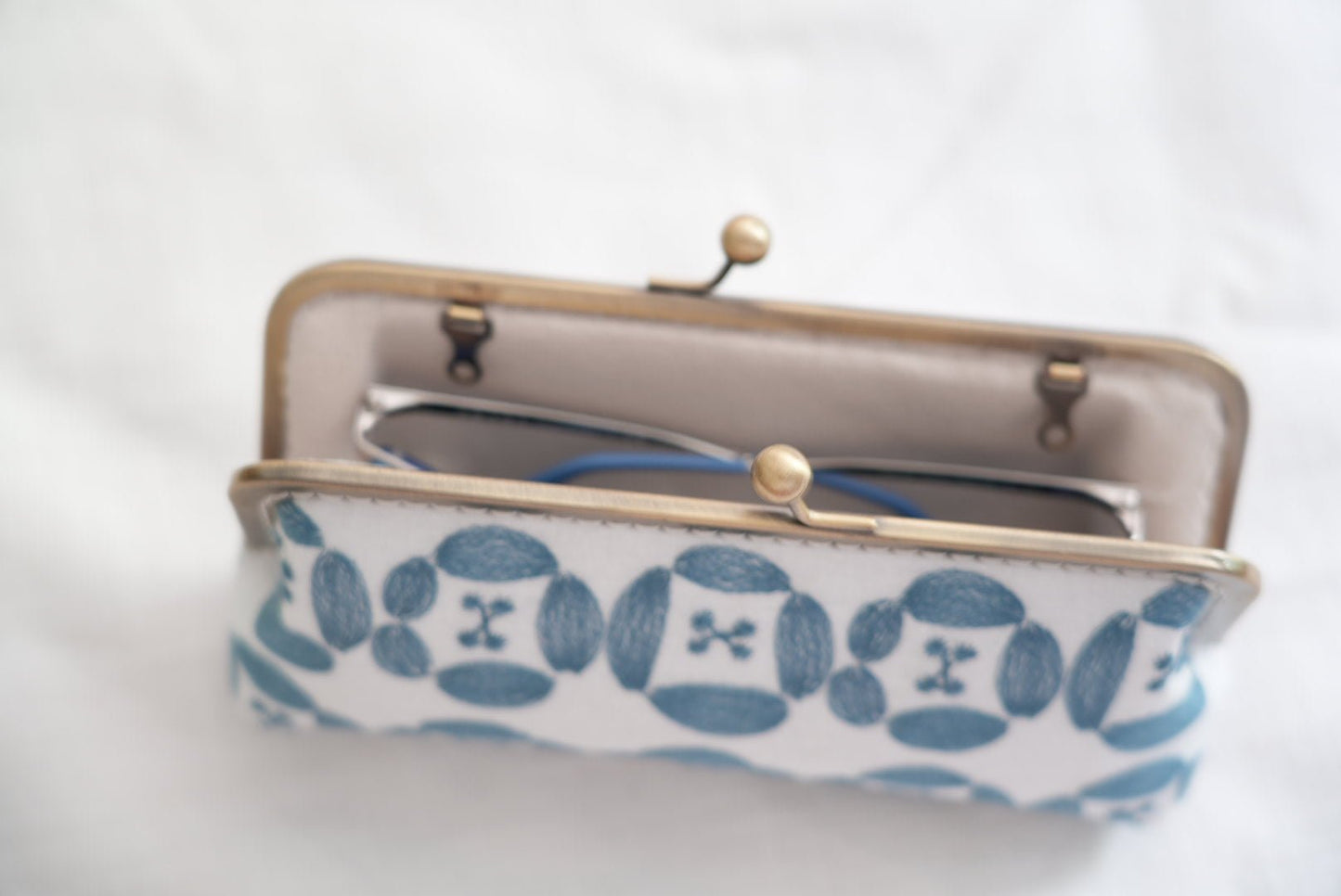 Handmade Clasp Frame Case · Fits Glasses, Pens & Everyday Essentials - Made by Frey