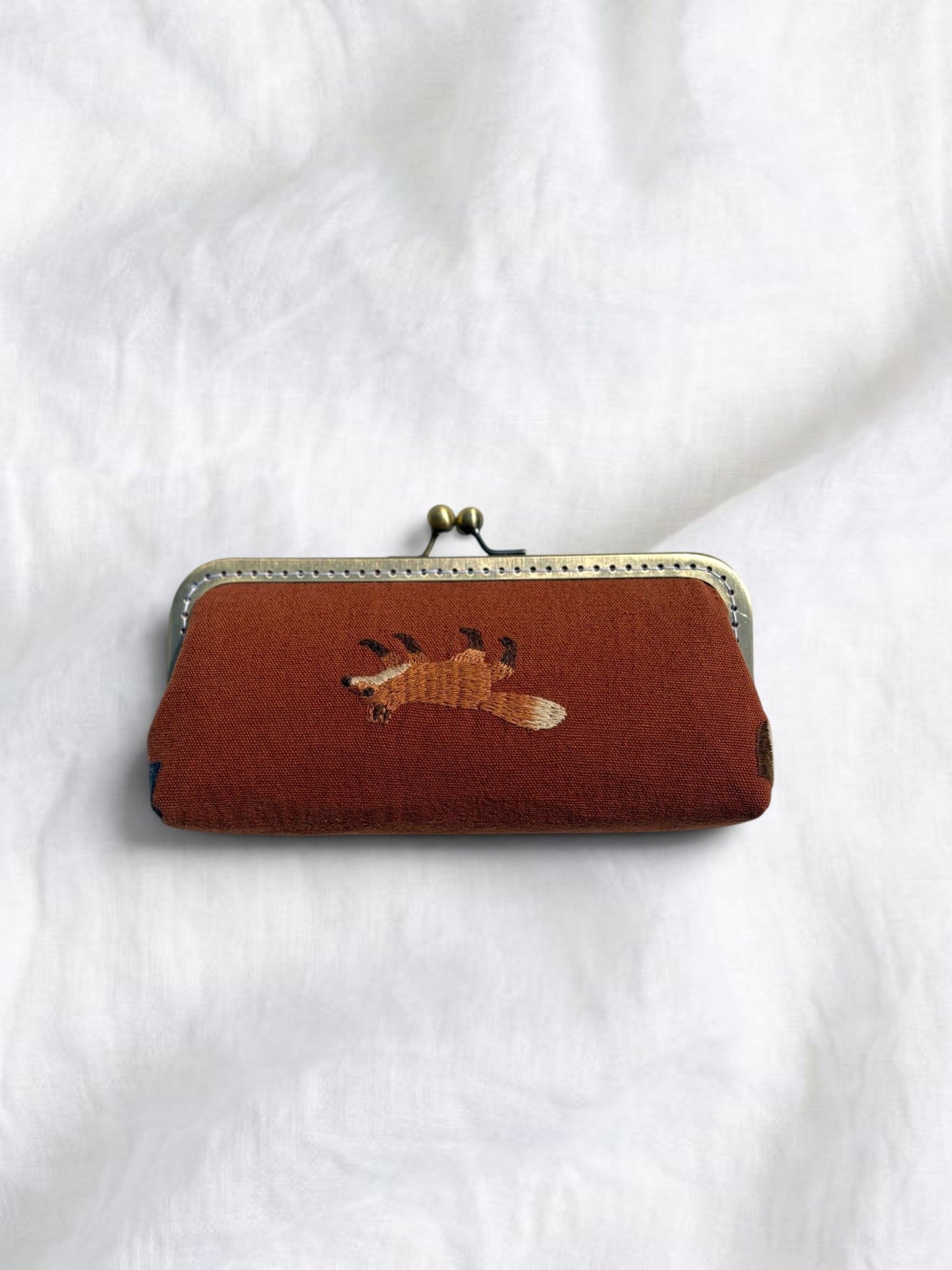 Handmade Clasp Frame Pouch – Pencil Case / Coin Purse / Makeup Bag (Pre - Order, Ships in About 2 Weeks) - Made by Frey
