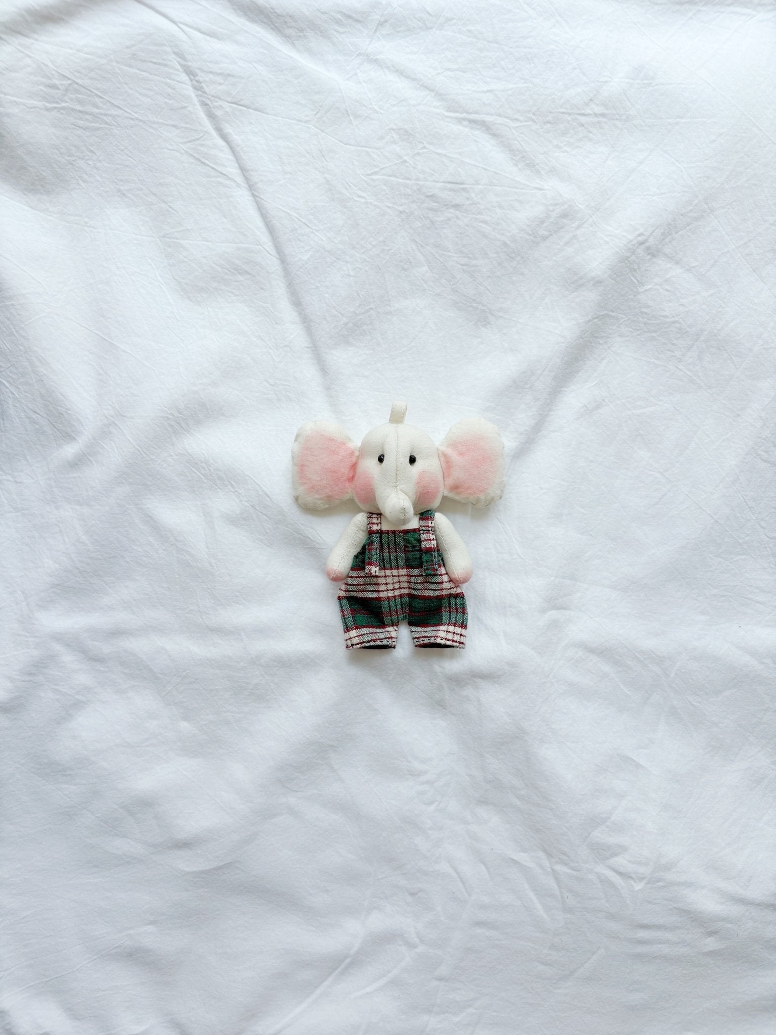 Handmade Elephant Bag Charm - Made by Frey