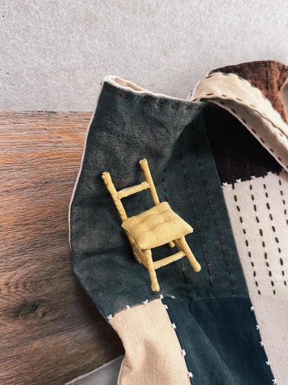 Handmade Fabric Mini Chair - Made by Frey