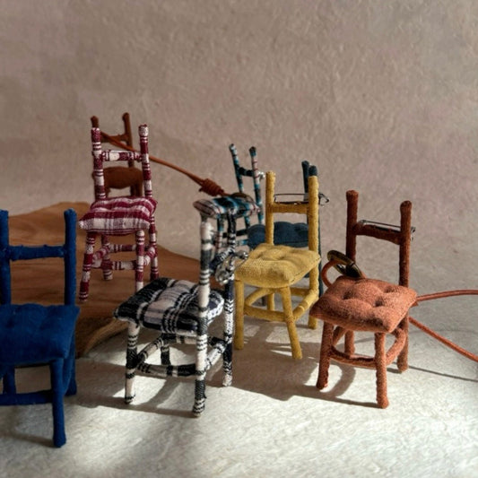 Handmade Fabric Mini Chair - Made by Frey