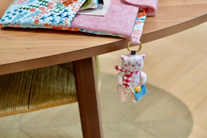 Happy & Grumpy Kitty Bag Charm - Made by Frey