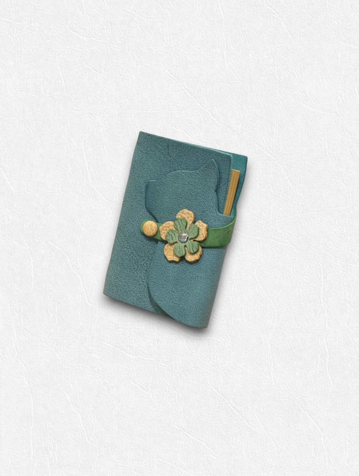 Kitty Leather Journal - A7 - Made by Frey