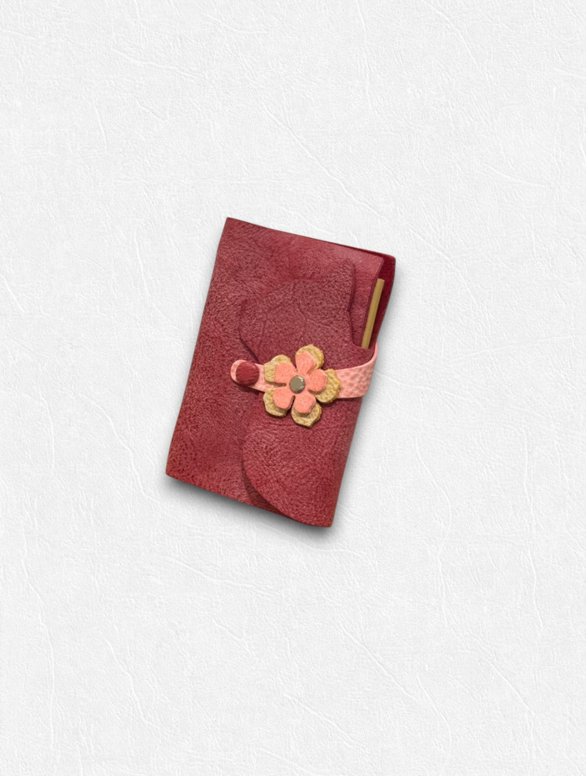 Kitty Leather Journal - A7 - Made by Frey