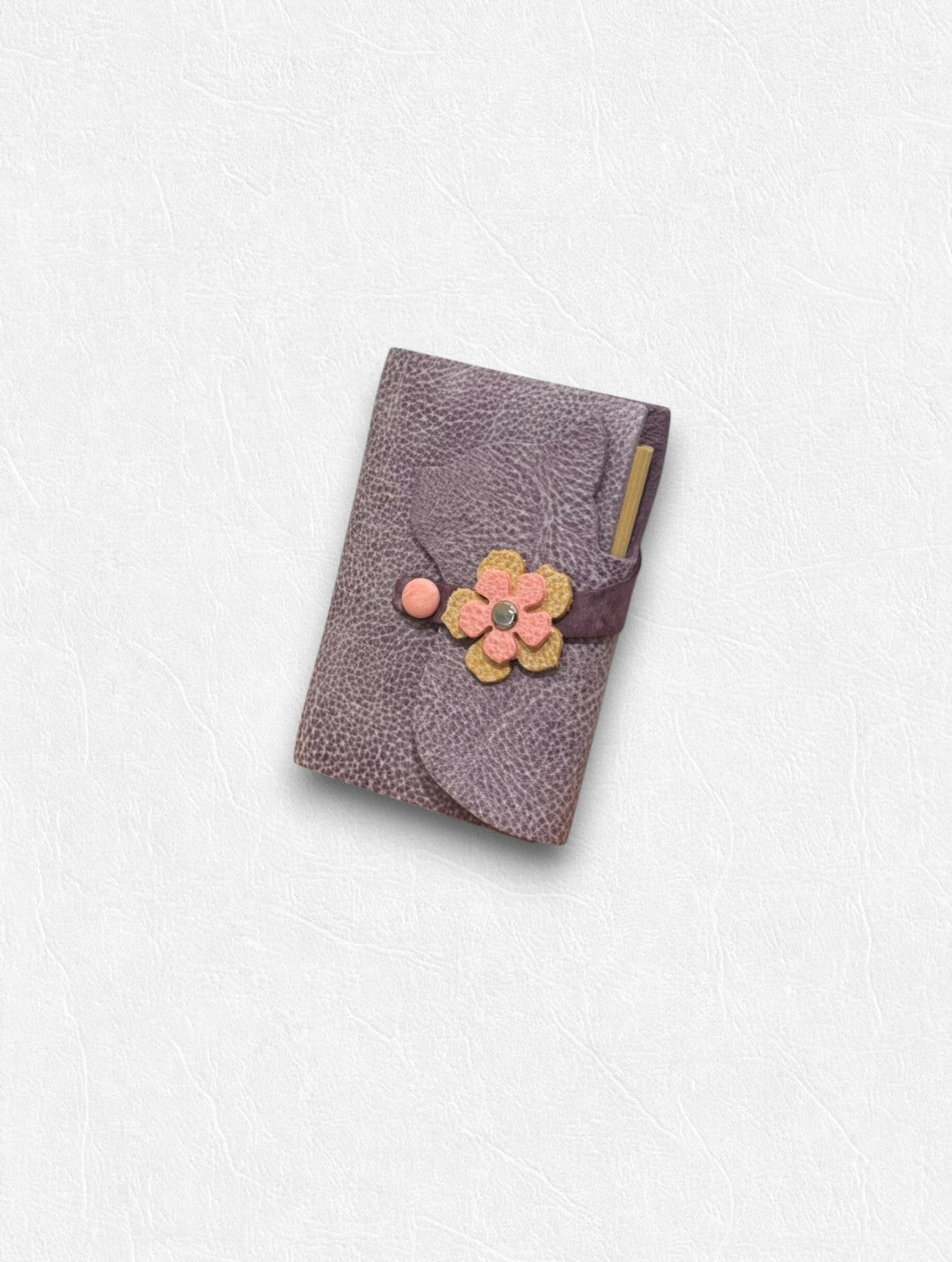 Kitty Leather Journal - A7 - Made by Frey